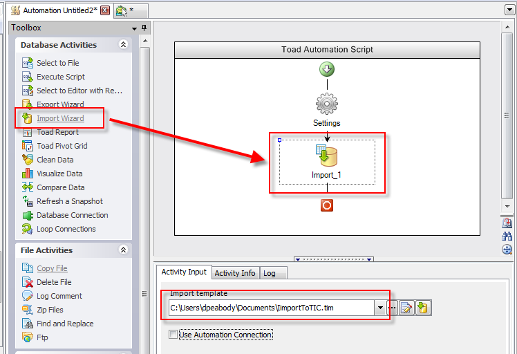 Automate Imports with Import Wizard