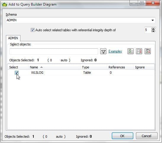 Figure 38. Add to Query Builder Diagram 