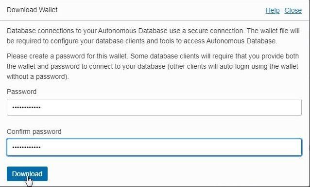 Figure 14. Download Wallet