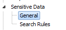 Figure 1. In Toad Options, select Sensitive Data then General