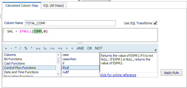 Adding a new column with a calculated value