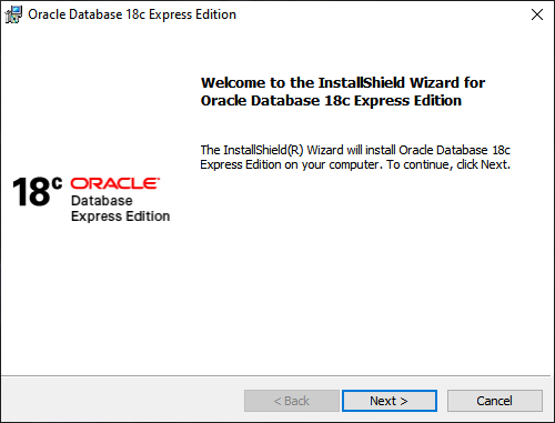 Installation is performed by the InstallShield Wizard