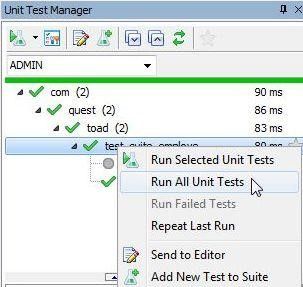 Runtime Exception when running UnitTests - Toad for Oracle - Toad World®  Forums