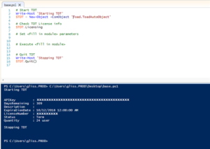 Toad DevOps Toolkit and PowerShell…step by step