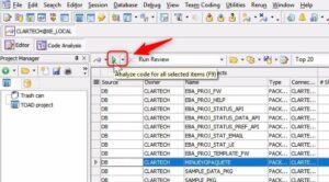 Analyzing Code with the Toad for Oracle Code Analysis Tool