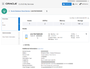 Oracle Hybrid Database Cloud Using Enterprise Manager – Part II