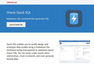 ¿Conoces la herramienta Quick SQL?