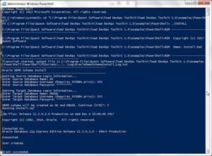 Getting Started with Toad DevOps Toolkit – Running the PowerShell Demos