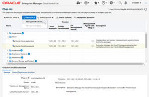 Database as a Service using Enterprise Manager – Part III