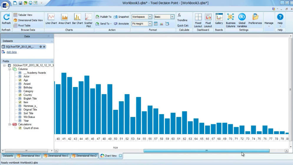 Toad Data Point's integration with Toad Decision Point