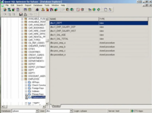 SQL Optimizer for SAP ASE Database Explorer