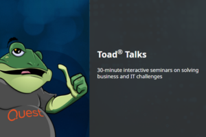 Why You Should Keep Using Quest® Toad with Oracle Databases in the Cloud [Webcast]