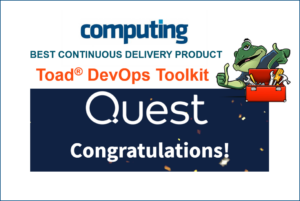 Toad DevOps Toolkit wins Continuous Delivery Product 2021