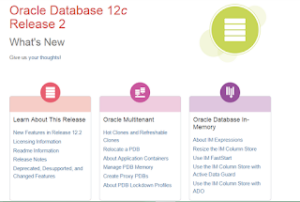 Oracle Database 12cR2 Documentation is here