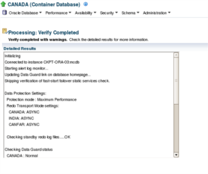 Monitoring and Troubleshooting Data Guard using EM12c