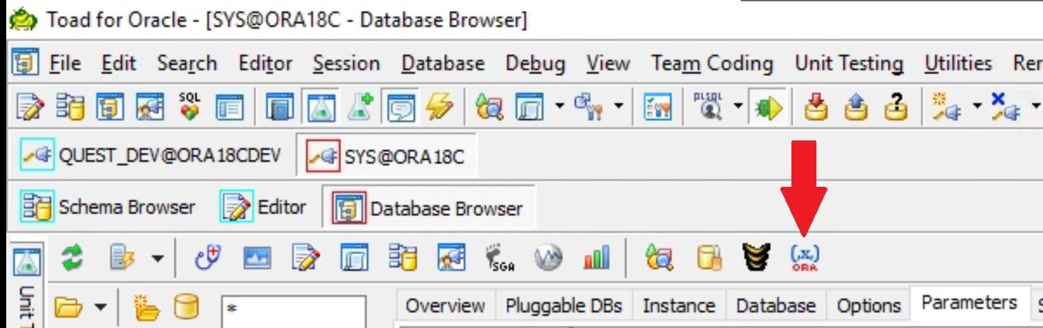 How to choose Oracle parameter.